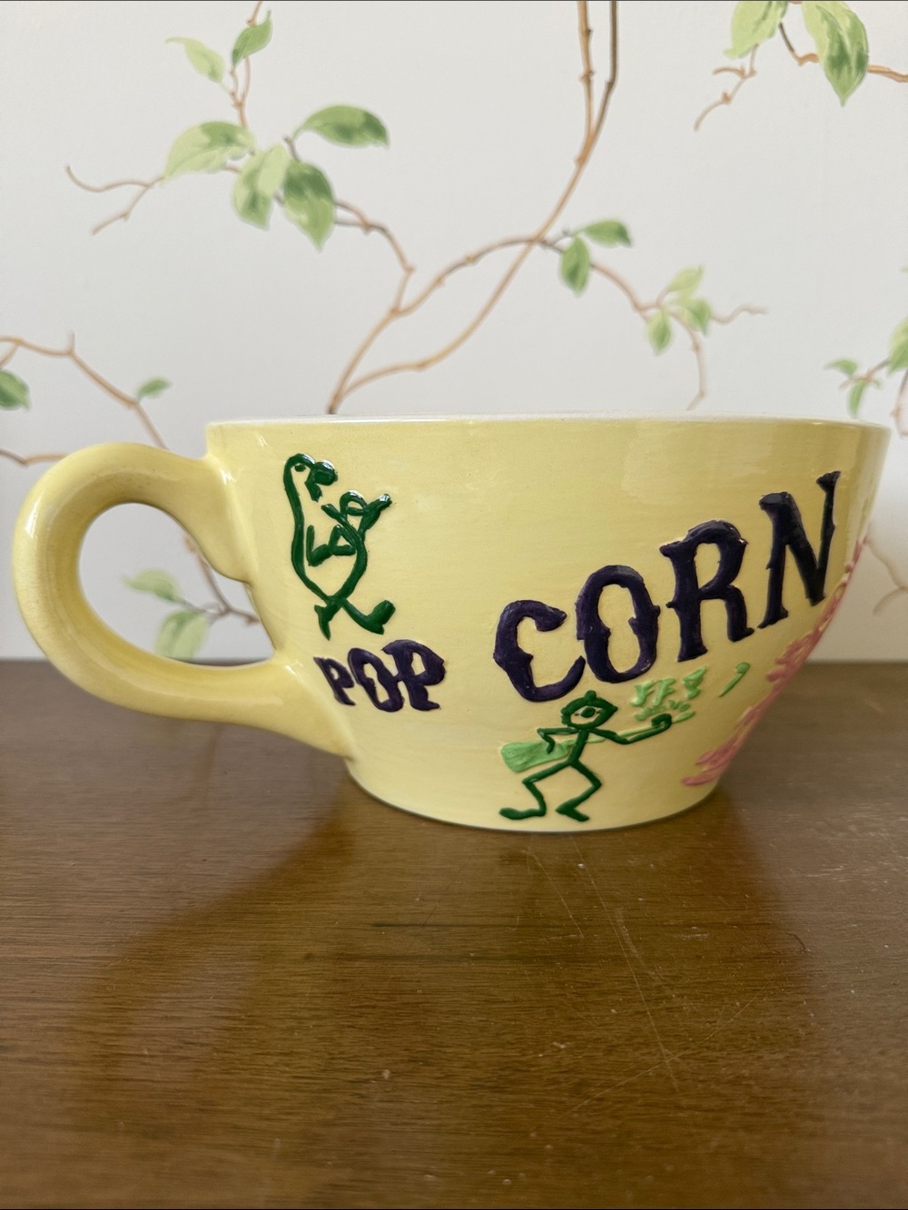 Vintage 70s Holland Mold Popcorn - Pretzels - Chips - Snack Bowl
